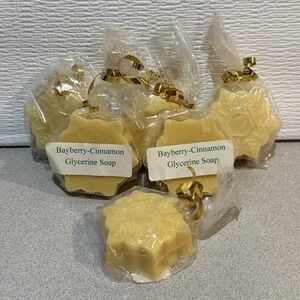 Bayberry-Cinnamon Glycerine Soap. Lot Of 7 Vintage